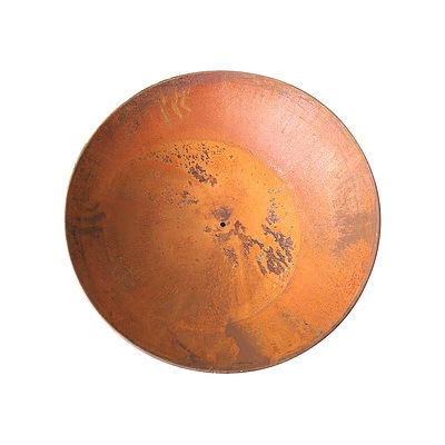 22 Inch Outdoor Rustic Cast Iron Fire Pit - Free Shipping