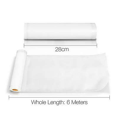 28cm x 6M Set of 2 Food Saver Rolls - Free Shipping