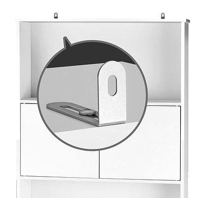 Bathroom Storage Cabinet - White - Free Shipping