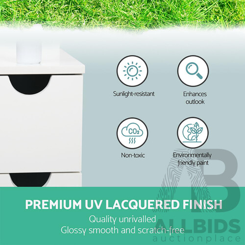 Freestanding Bathroom Storage Cabinet - White - Brand New - Free Shipping