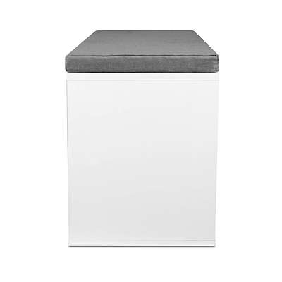 Fabric Shoe Bench with Storage Cubes - Brand New - Free Shipping