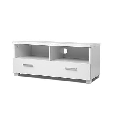 TV Stand Entertainment Unit with Drawers - White - Free Shipping