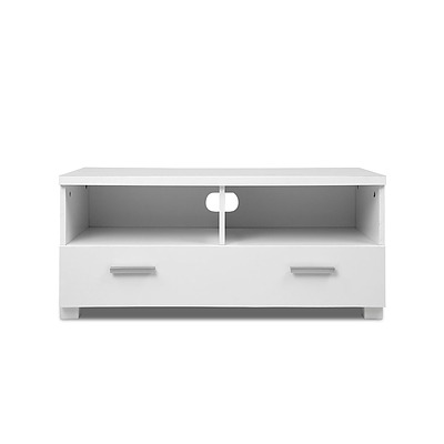 TV Stand Entertainment Unit with Drawers - White - Free Shipping