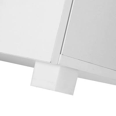 TV Stand Entertainment Unit with Drawers - White - Free Shipping