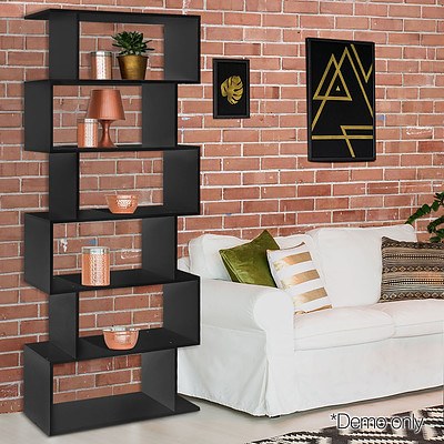 6 Tier Display Shelf Black - Brand New - Free Shipping