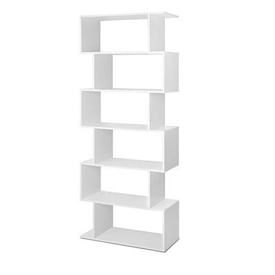 6 Tier Display Shelf White - Brand New - Free Shipping