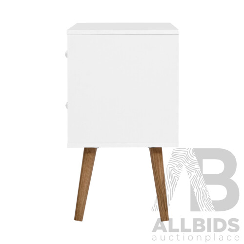 Bedside Tables Drawers Side Table Nightstand Lamp Side Storage Cabinet - Brand New - Free Shipping