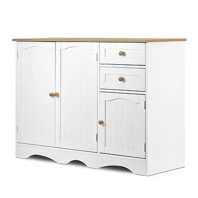 Buffest Sideboard Hallway Entrance Table - White - Free Shipping