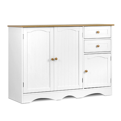 Buffest Sideboard Hallway Entrance Table - White - Free Shipping