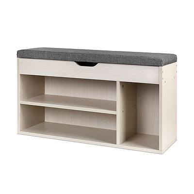 Wooden Shoe Organiser - Natural - Brand New - Free Shipping