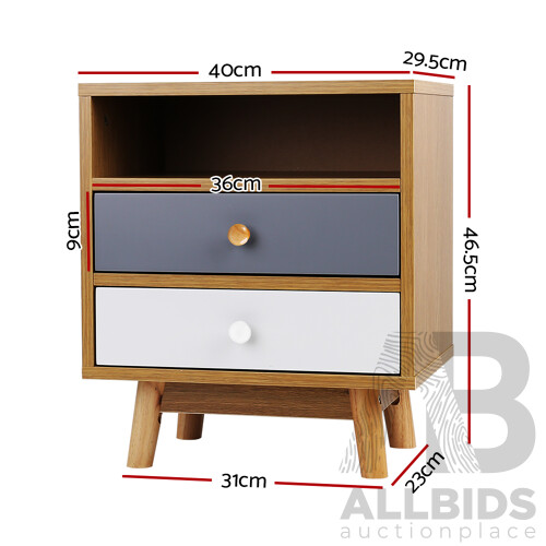 Wooden Beside Table - Brand New - Free Shipping