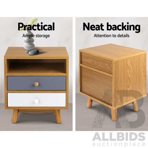 Wooden Beside Table - Brand New - Free Shipping