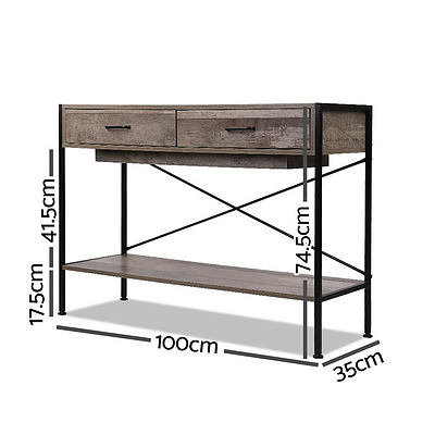 Wooden Hallway Console Table - Wood - Brand New - Free Shipping