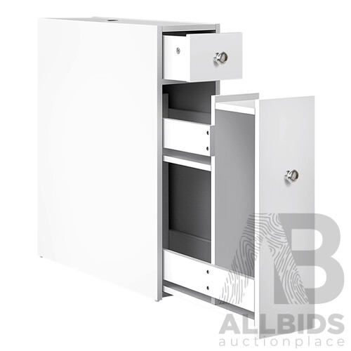 Bathroom Storage Cabinet White - Brand New - Free Shipping