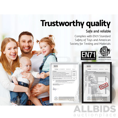 4 tier Kids Bookshelf Wooden Bookcase Children Toy Organiser Display Rack - Brand New - Free Shipping