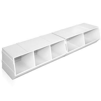 Kids Toy Storage Box - White