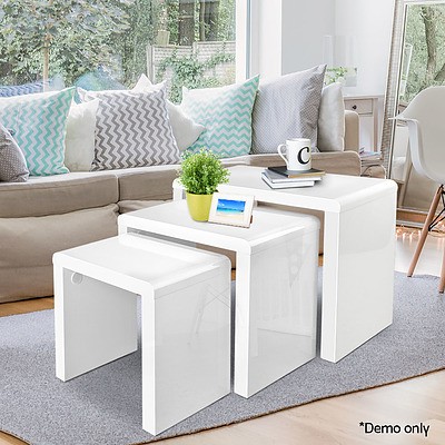 Set of 3 Nesting Tables - Free Shipping