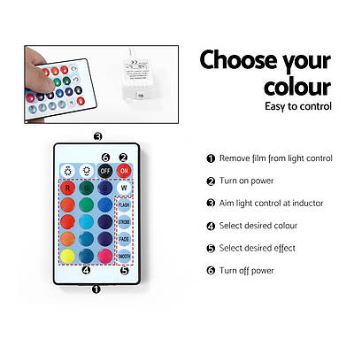 189cm RGB LED TV Stand Cabinet Entertainment Unit Gloss Furniture Drawers Tempered Glass Shelf White - Brand New - Free Shipping