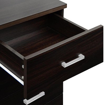 Tallboy 6 Drawers Storage Cabinet Walnut - Brand New - Free Shipping