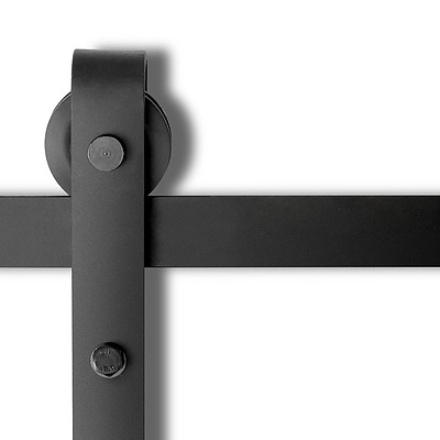 Sliding Barn Door Hardware - Black - Brand New - Free Shipping