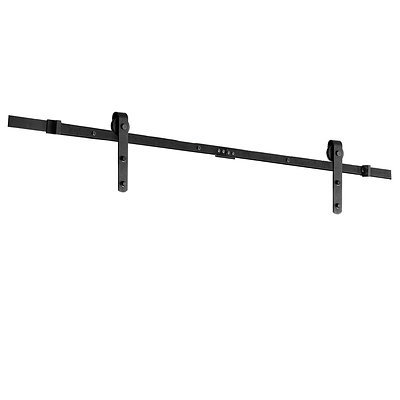 Sliding Barn Door Hardware - Black - Brand New - Free Shipping