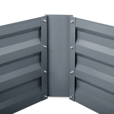Galvanised Raised Garden Bed - 150 x 90 x 30cm - Grey - Brand New - Free Shipping