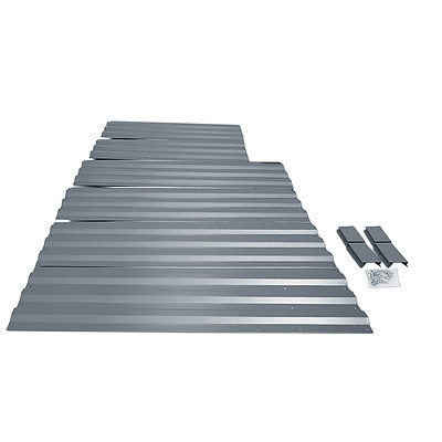 Galvanised Raised Garden Bed - 150 x 90 x 30cm - Grey - Brand New - Free Shipping