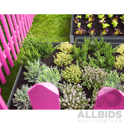 Garden Bed 2PCS 150X90X30CM Galvanised Steel Raised Planter - Brand New - Free Shipping