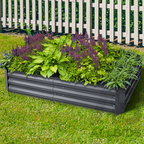 Garden Bed 2PCS 150X90X30CM Galvanised Steel Raised Planter - Brand New - Free Shipping