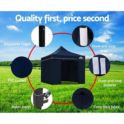 3x3M Outdoor Gazebo - Navy - Brand New - Free Shipping