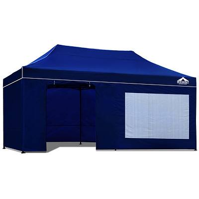 3x6M Outdoor Gazebo - Blue