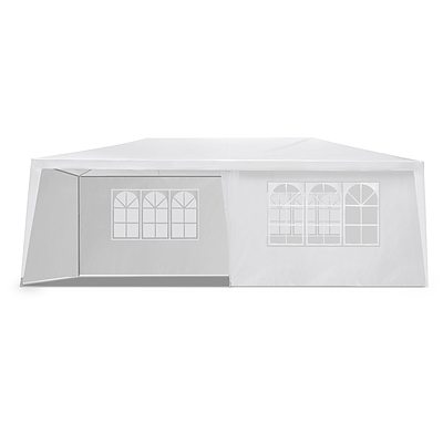 Gazebo 3m x 6m - White - Free Shipping