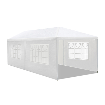Gazebo 3m x 6m - White - Free Shipping