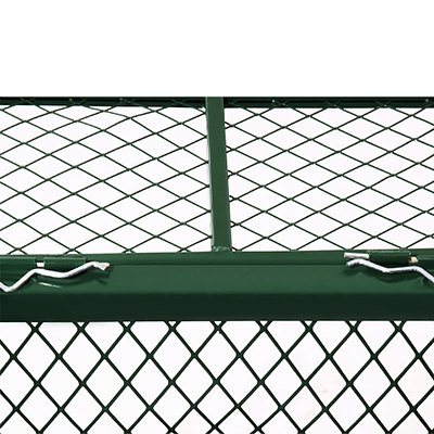 Mesh Garden Steel Cart - Green - Free Shipping