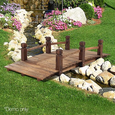 Wooden Garden Bridge - Free Shipping