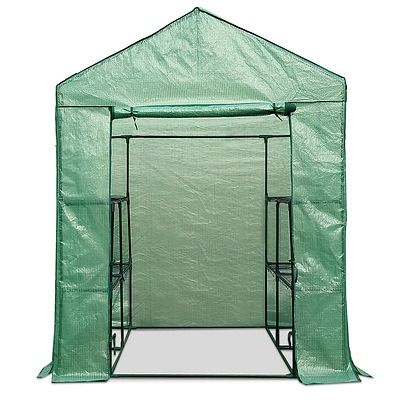 1.4 x 1.55M Walk-in All Weather Green House Greenhouse - Free Shipping