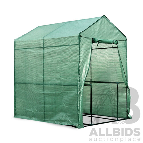 Greenhouse Garden Shed Green House 1.9X1.2M Storage Plant Lawn - Brand New - Free Shipping