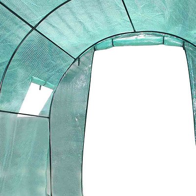 Greenhouse with Green PE Cover - 3M x 2M - Brand New - Free Shipping