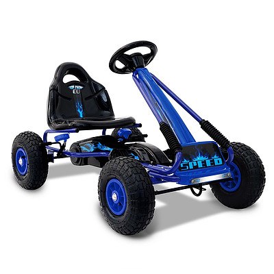 Kids Pedal Go Kart - Blue - Brand New - Free Shipping