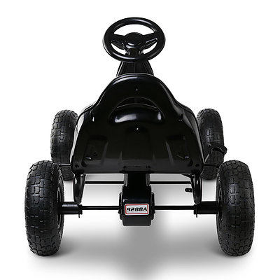 Kids Pedal Powered Go Kart - Black - Free Shipping