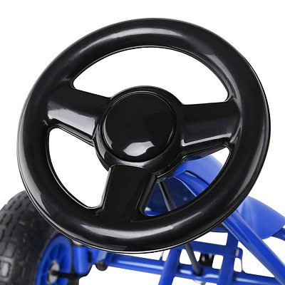 Kids Pedal Go Kart Car Ride On Toys Racing Bike Blue - Brand New - Free Shipping