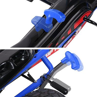 Kids Pedal Go Kart Car Ride On Toys Racing Bike Blue - Brand New - Free Shipping