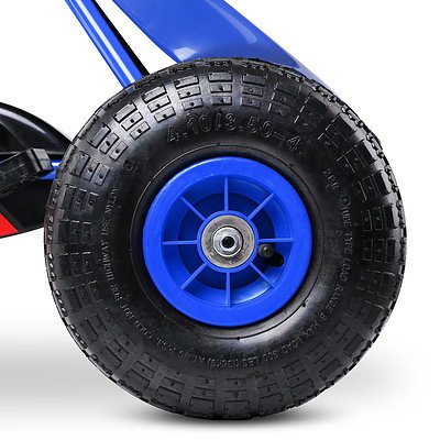 Kids Pedal Go Kart Car Ride On Toys Racing Bike Blue - Brand New - Free Shipping