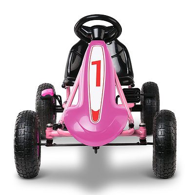 Kids Pedal Powered Go Kart - Pink - Brand New - Free Shipping