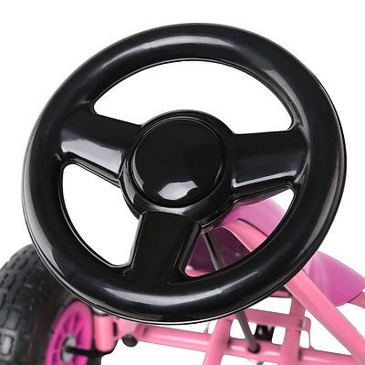 Kids Pedal Powered Go Kart - Pink - Brand New - Free Shipping