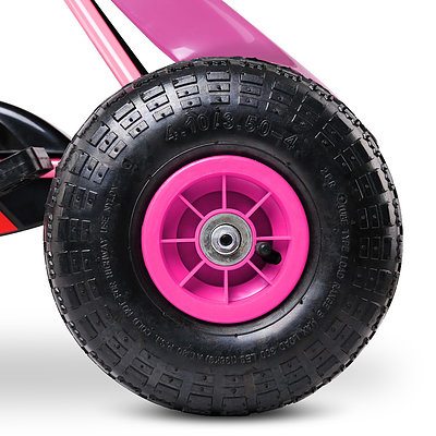 Kids Pedal Powered Go Kart - Pink - Brand New - Free Shipping