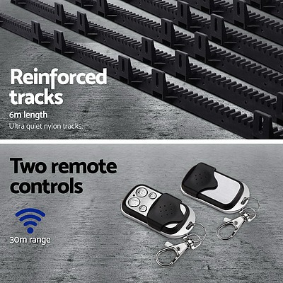 Auto Electric Sliding Gate Opener 1200KG 6M Rails - Brand New - Free Shipping