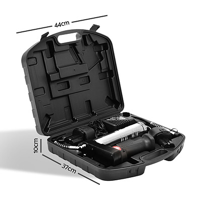 Giantz 12V Rechargeable Cordless Grease Gun - Black - Free Shipping