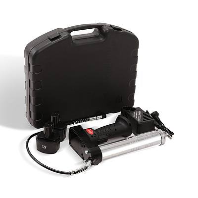Giantz 12V Rechargeable Cordless Grease Gun - Black - Free Shipping