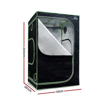 1680D 1.2MX1.2MX2M Hydroponics Grow Tent Kits Hydroponic Grow System